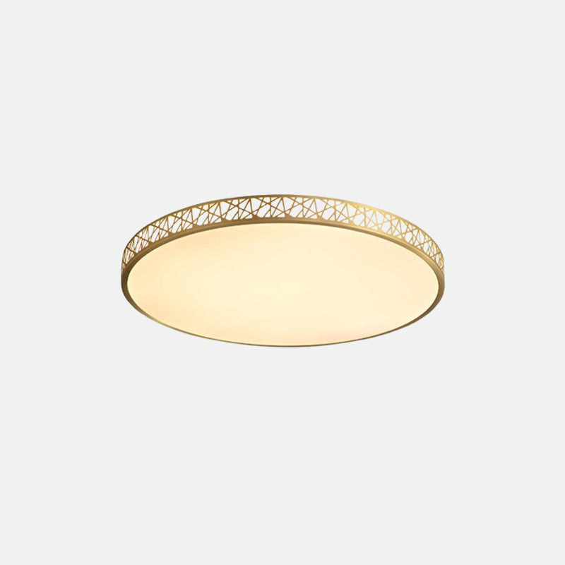 Geometric Patterns LED Flush Mount Ceiling Light