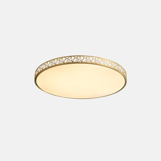 Acrylic LED Gold Flush Mount Ceiling Lights