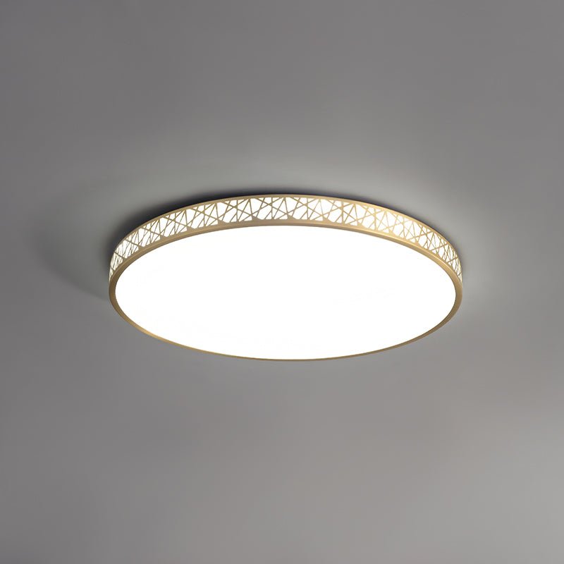 Geometric Patterns LED Flush Mount Ceiling Light