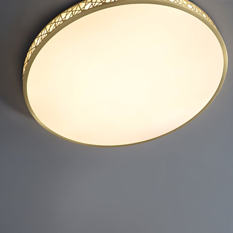 Geometric Patterns LED Flush Mount Ceiling Light